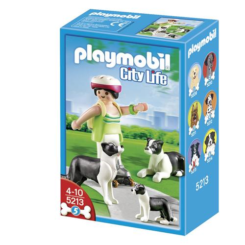 Playmobil 5213 Famille de Borders Collies